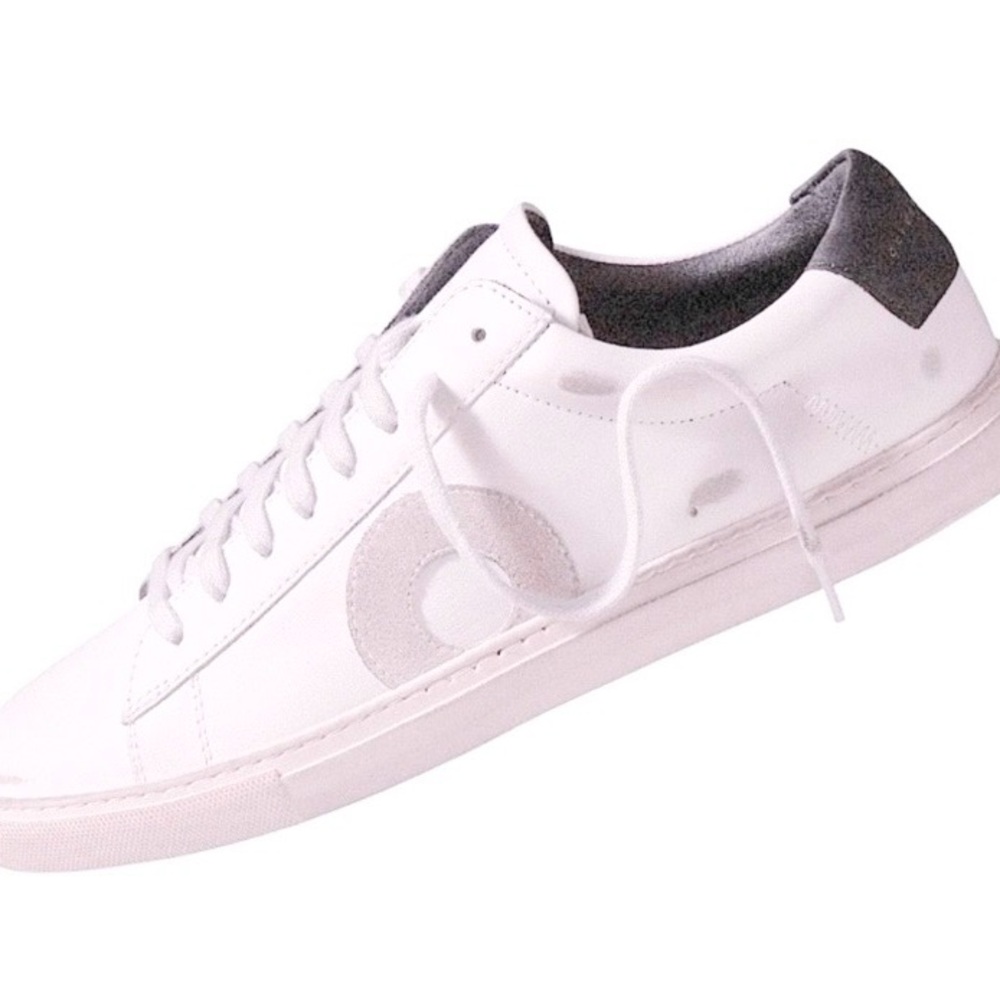New In Box! Oliver Cabell Low 1 ‘Belmont’ Distressed Sneakers Size EU 37 US 7